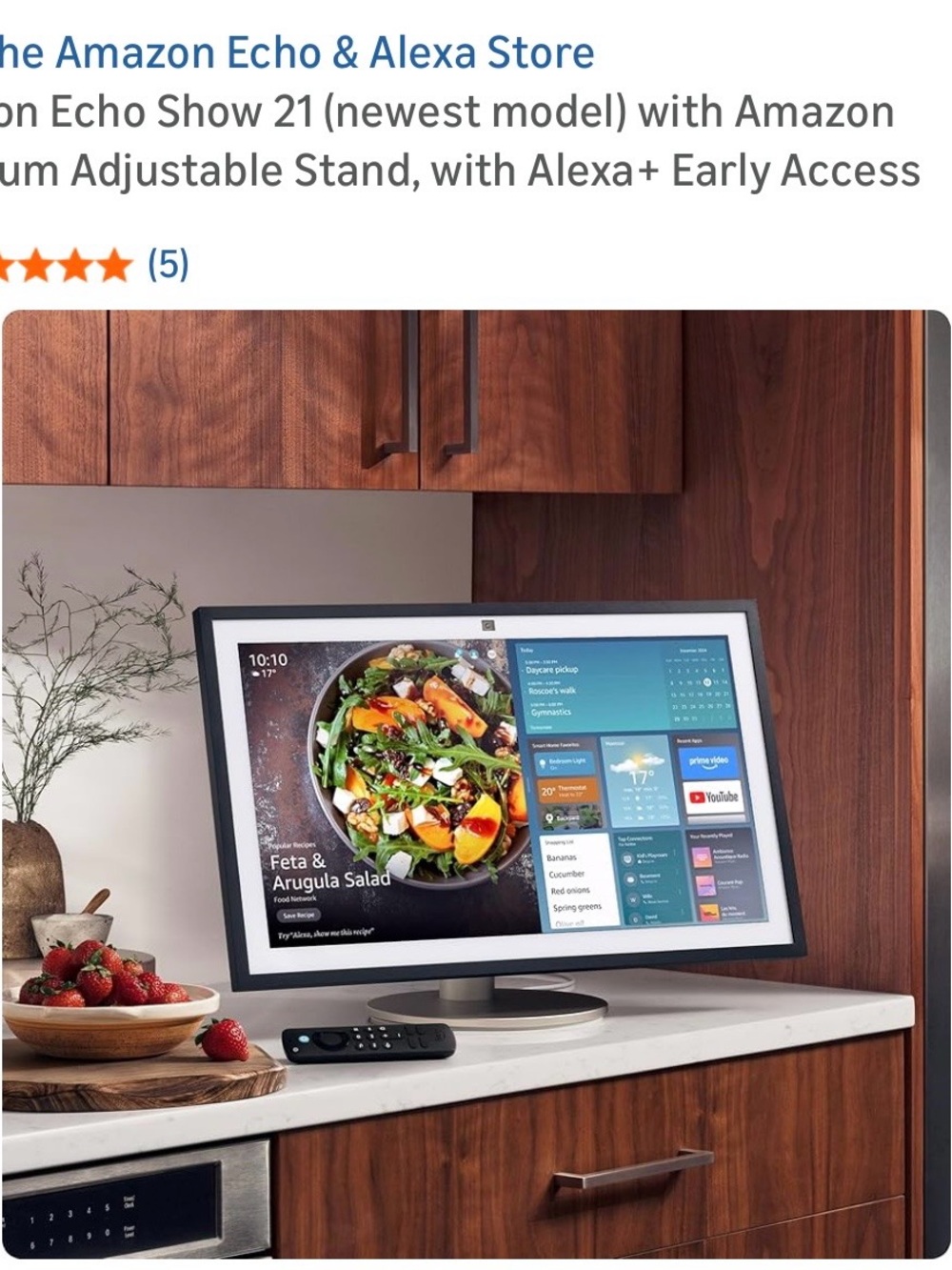 Amazon Alexa Show 21” (newest model)